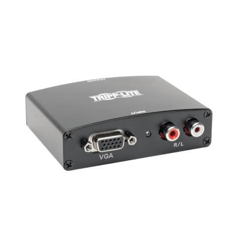 Tripp Lite Vga With Audio To Hdmi Converter, Adapter For Stereo Audio And Video