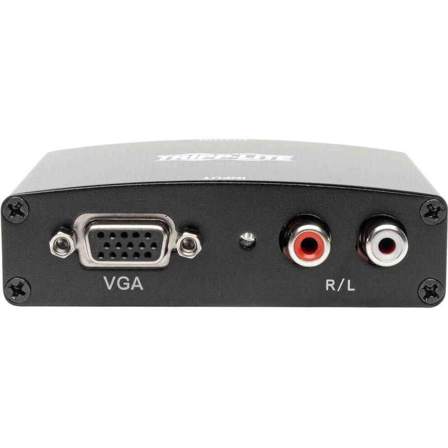 Tripp Lite Vga With Audio To Hdmi Converter, Adapter For Stereo Audio And Video