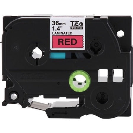 Tze461Cs Black On Red,Label Tape-1.4 Wide