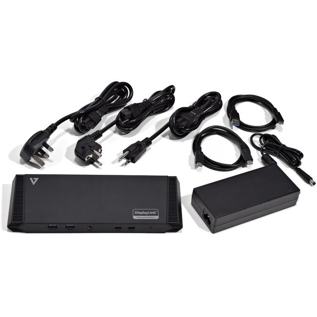 Usb-C 3-Display Docking Station,65Wpd 2K 4K Triple Display Hdmi Dvi