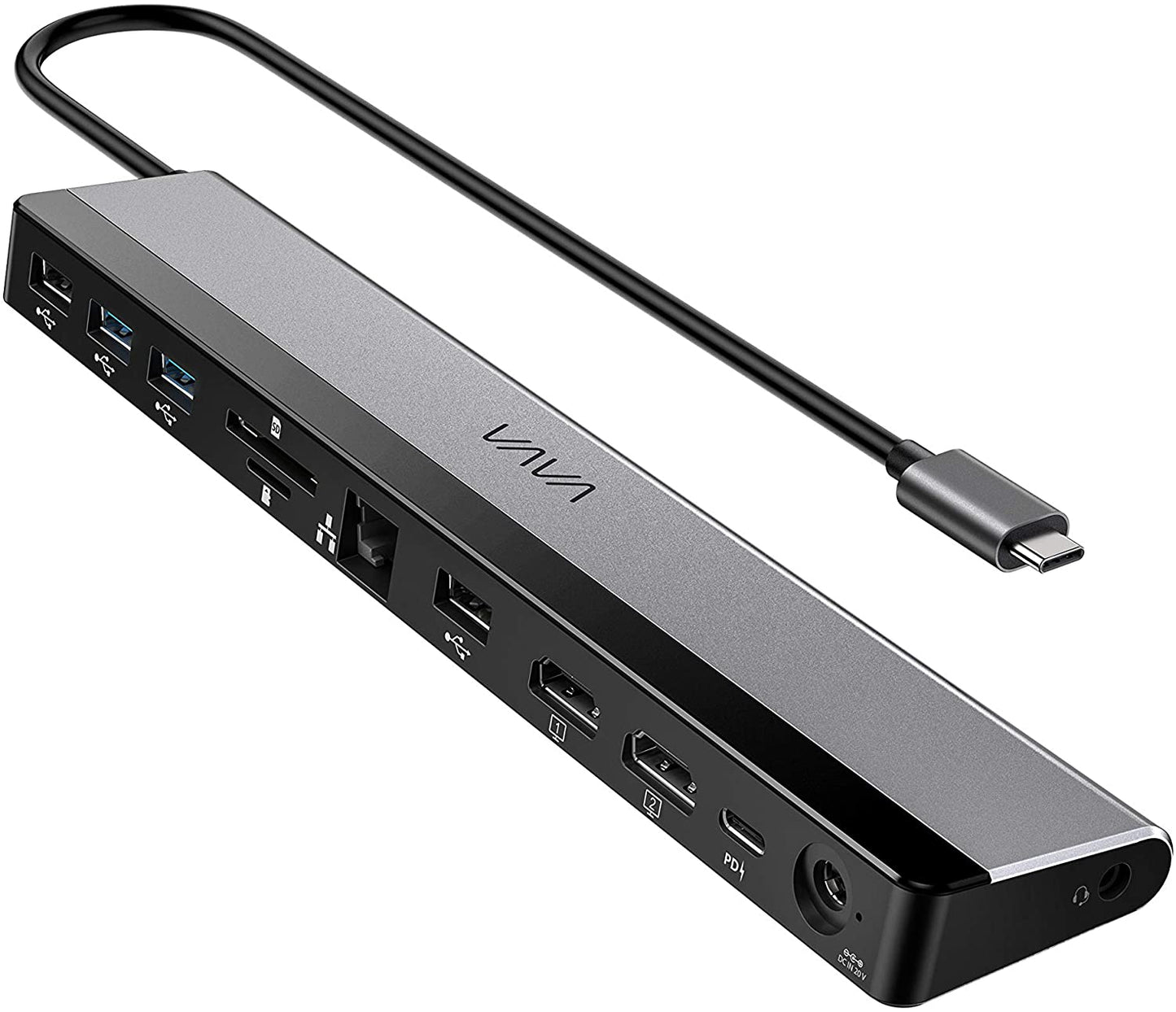 Usb C Docking Station 12-In-1 Usb-C Dock (Thunderbolt 3) With Dual 4K Hdmi 4 Usb Ports