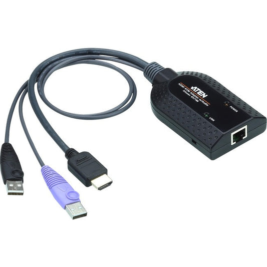 Usb Hdmi Cpu Adapter W/ Virtual,Media & Audio