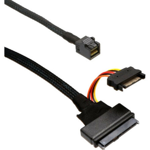 U.2 Sff-8639 Nvme Pcie To Mini,Sas Sff-8643 Ssd Cable Si-Cab40120