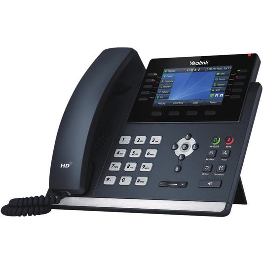 Ultra-Elegant Gigabit Ip Phone,Support Dual-Port Gb Enet Sip-T46U