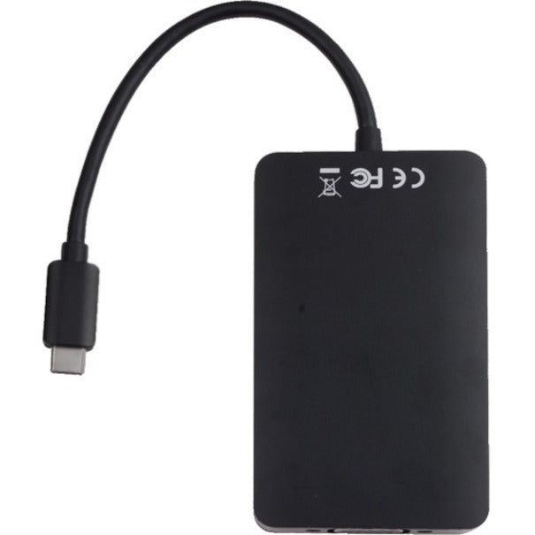 Usb-C Video & Enet Adapter,Usb-C To Usbax2 Usb-C Hdmi Vga Rj45