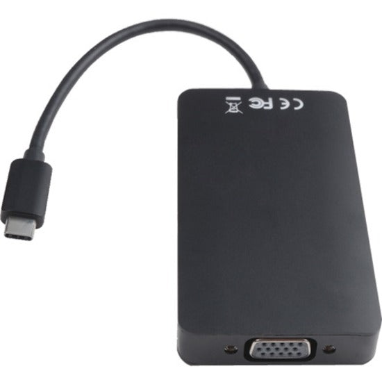 Usb-C Video & Enet Adapter,Usb-C To Usbax2 Usb-C Hdmi Vga Rj45