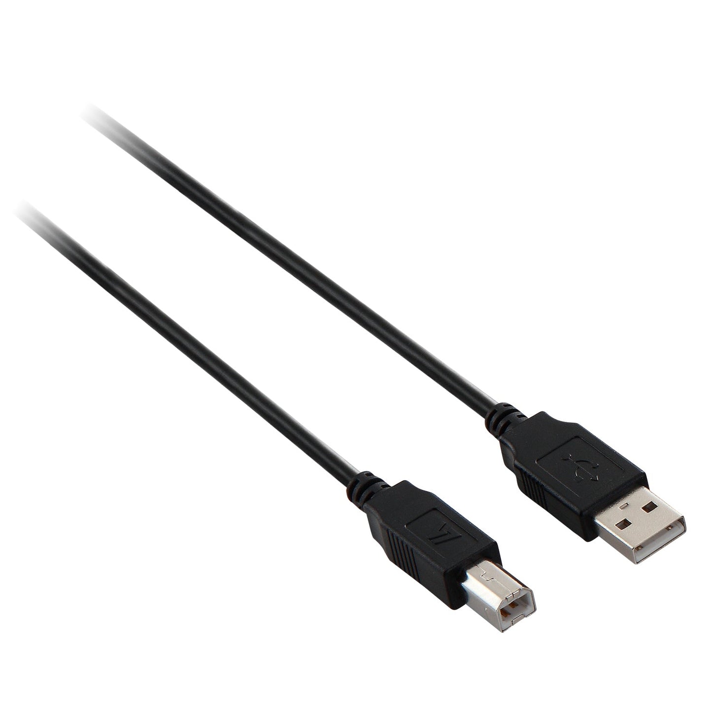 Usb2.0 A To B Cable 3M Black,Data Cable 480Mbps For Peripherals