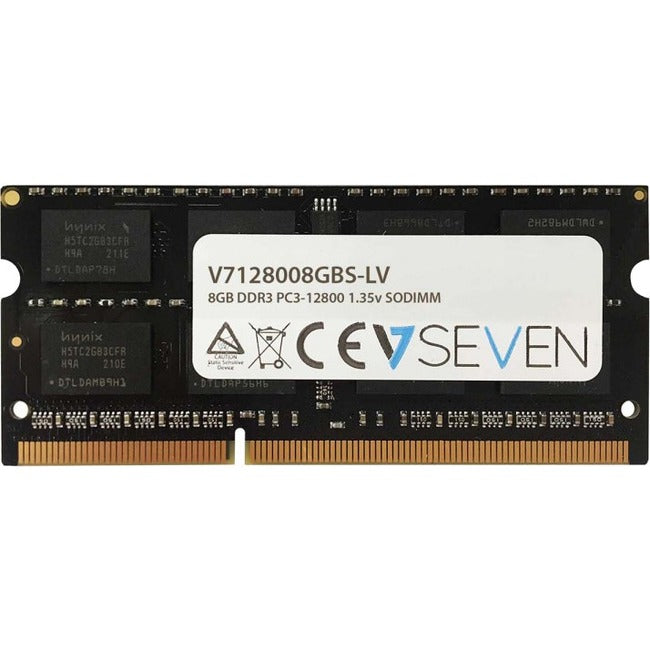 V7 8Gb Ddr3 Pc3-12800 - 1600Mhz So Dimm Notebook Memory Module - V7128008Gbs-Lv