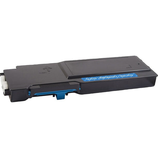 V7 Remanufactured High Yield Cyan Toner Cartridge For Dell C3760 - 9000 Page Yield