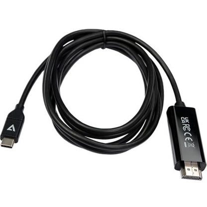 V7 Usb-C Male To Hdmi 2.0 Male 21.6 Gbps 4K Uhd