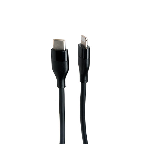 V7 Usb-C Male To Lightning Male Cable Usb 2.0 480 Mbps 3A 1M/3.3Ft Black