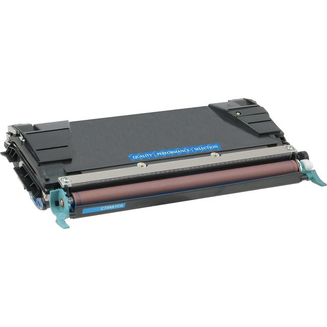 V7 V7C5222Cs Remanufactured Toner Cartridge - Alternative For Lexmark - Cyan