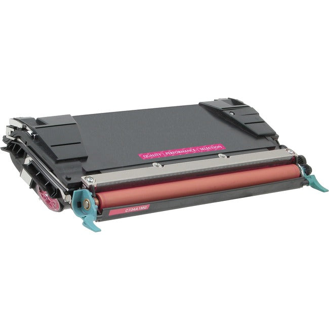 V7 V7C5222Ms Remanufactured Toner Cartridge - Alternative For Lexmark - Magenta