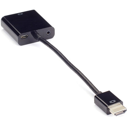 Video Adapter Dongle Hdmi Male,To Vga Female With Audio