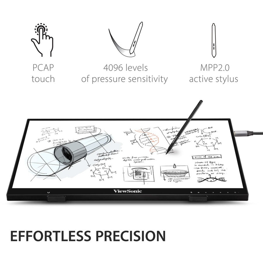 Vb Touch Display Id2456,Mpp 2.0 Active Pen Lcd Touch Mntr