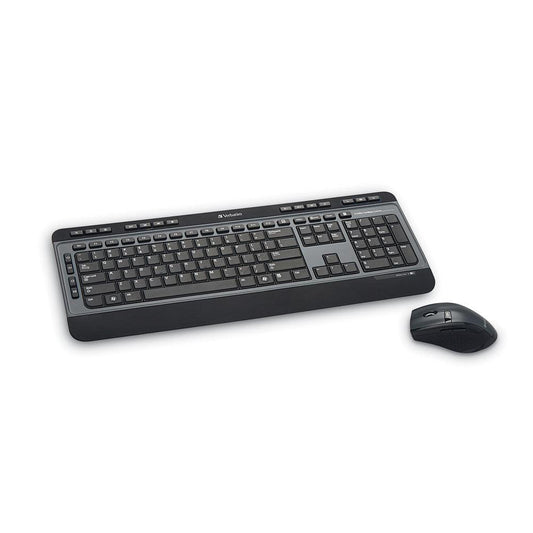 Verbatim 99788 Keyboard Rf Wireless Black, Grey