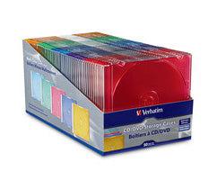 Verbatim Cd/Dvd Slim Cases Tape Array