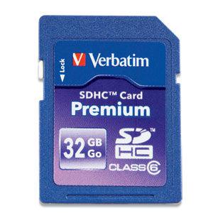Verbatim Premium Sdhc Card™ 32Gb