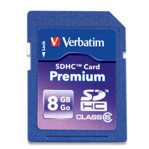 Verbatim Premium Sdhc Card™ 8Gb