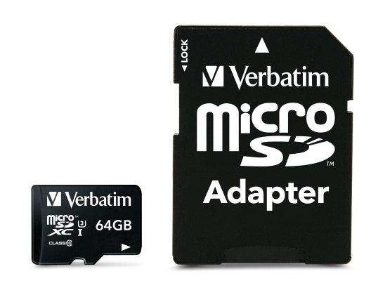 Verbatim Pro 64 Gb Microsdxc Uhs Class 10