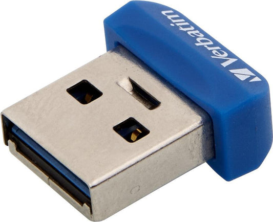 Verbatim Store 'N' Stay Nano - Usb 3.0 Drive 16 Gb - Blue