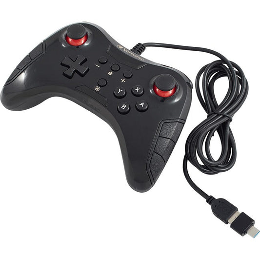 Verbatim Wired Controller For Use With Nintendo Switch - Black