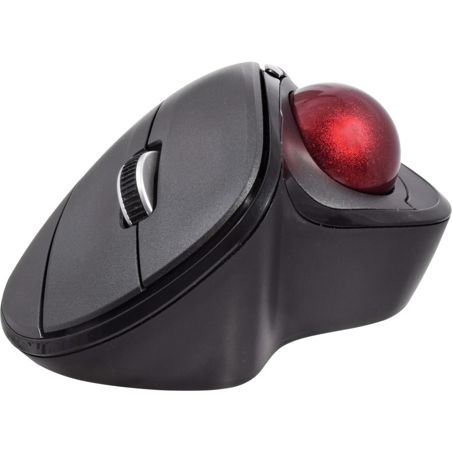 Vertical Ergo Trackball Mouse,2.4Ghz 6Btn Adjust Angle Wrls