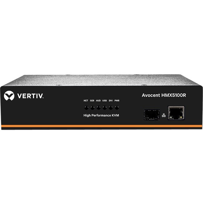 Vertiv Avocent Hmx 5000 | High Performance Kvm Extender | Kvm Receiver | Single Receiver | Dvi-D Audio Sfp (Hmx5100R-001)