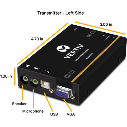 Vertiv Avocent Lv3010P-001 Kvm Extender Transmitter & Receiver