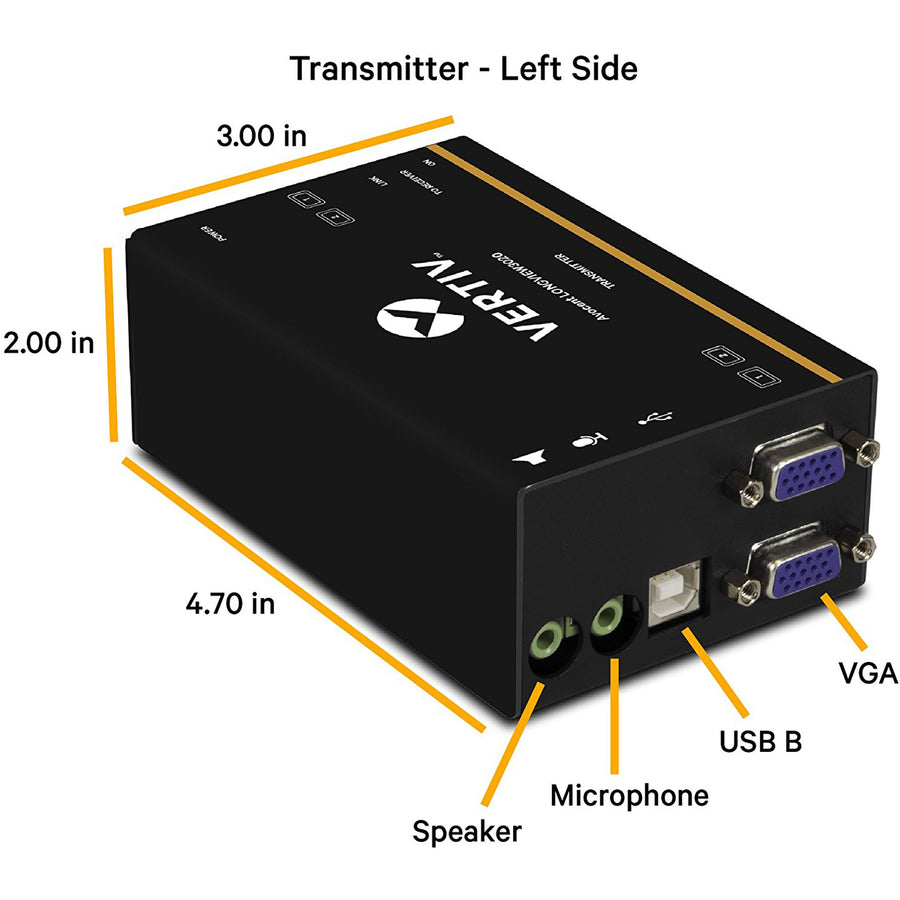 Vertiv Avocent Lv3020P-001 Kvm Extender Transmitter & Receiver