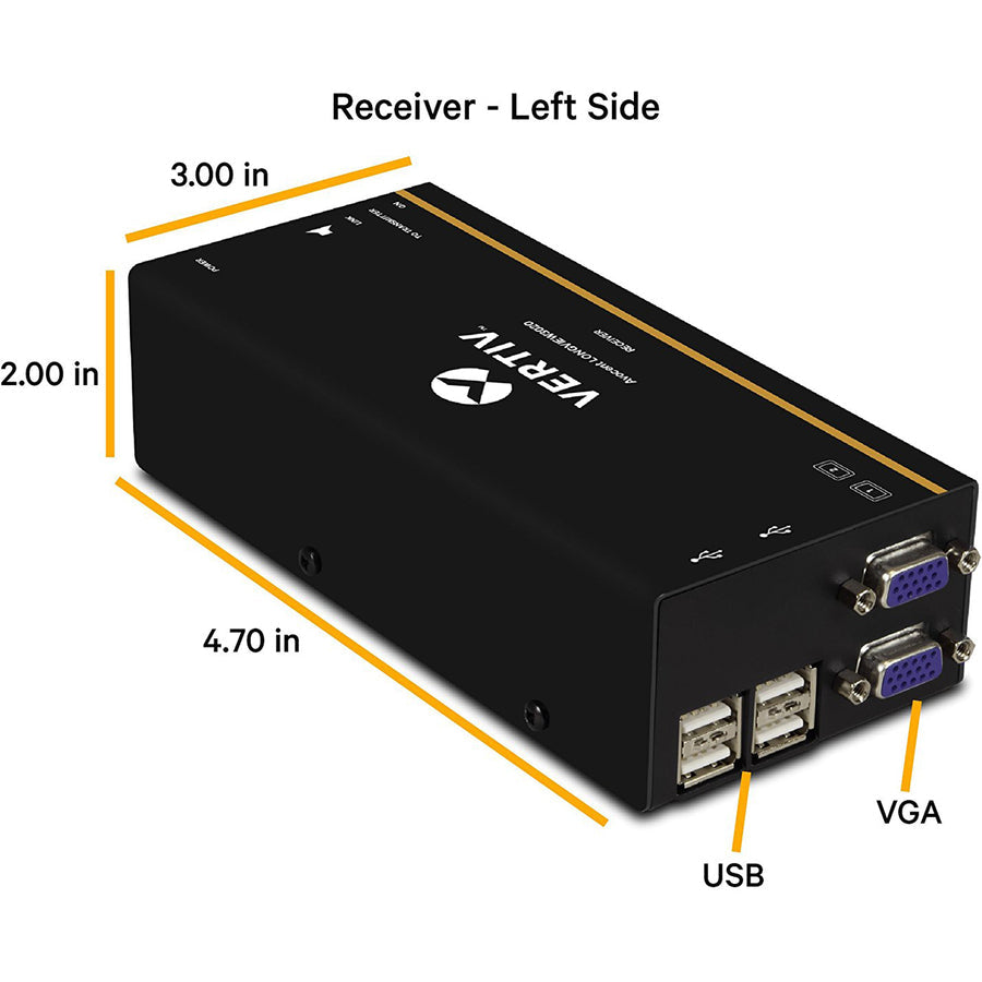 Vertiv Avocent Lv3020P-001 Kvm Extender Transmitter & Receiver