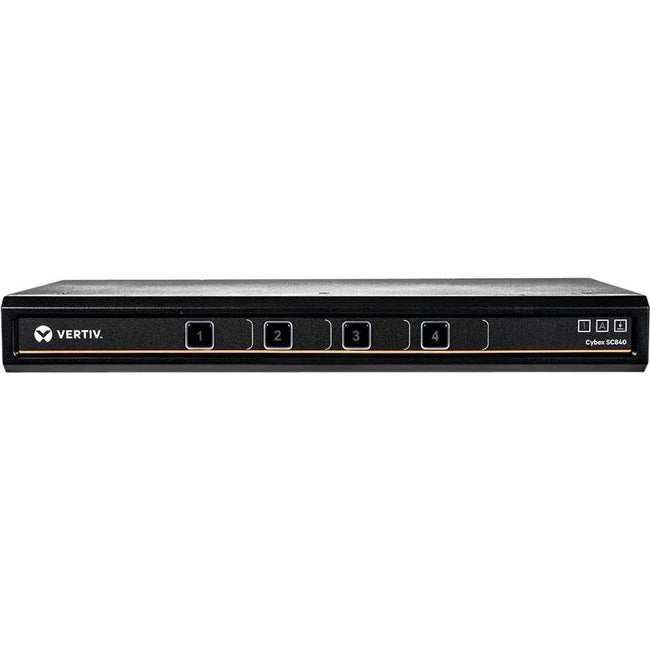 Vertiv Cybex Sc800 Secure Kvm | 4 Port | Secure Desktop Kvm Switch (Sc840-001)