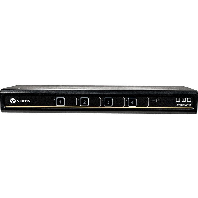 Vertiv Cybex Sc800 Secure Kvm | 4 Port | Secure Desktop Kvm Switch (Sc845D-001)