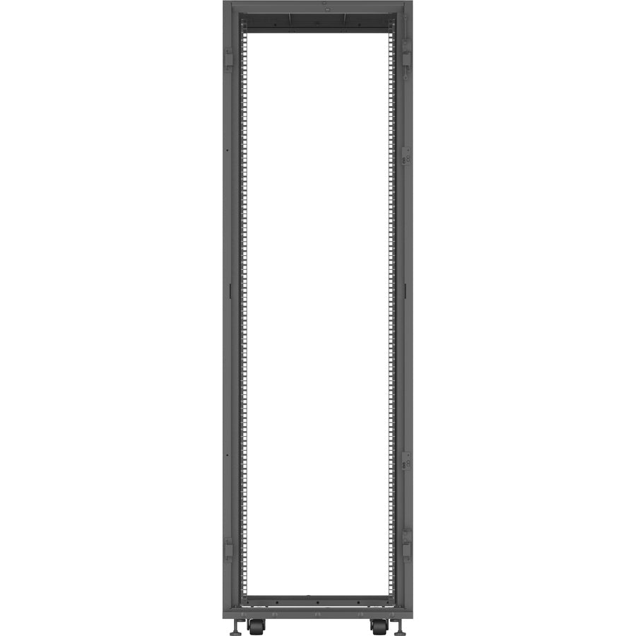 Vertiv Vr3100Taa Rack Cabinet 42U Freestanding Rack Black, Transparent