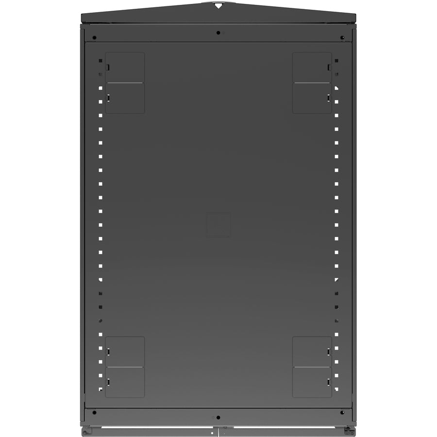Vertiv Vr3157 Rack Cabinet 48U Freestanding Rack Black, Transparent