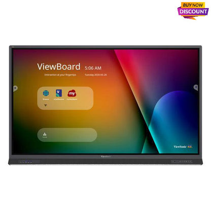 Viewsonic Ifp7552-1A Interactive Whiteboard 190.5 Cm (75") 3840 X 2160 Pixels Touchscreen Hdmi