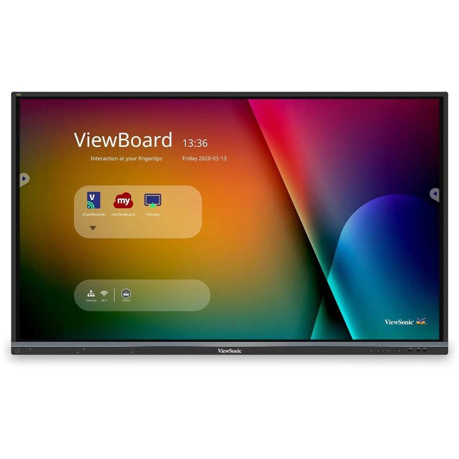 Viewsonic Ifp5550-E2 Interactive Whiteboard 139.7 Cm (55") 3840 X 2160 Pixels Touchscreen Black