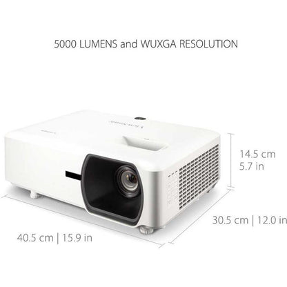 Viewsonic Ls750Wu Data Projector Standard Throw Projector 5000 Ansi Lumens Dmd Wuxga (1920X1200) White