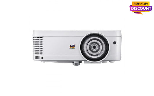 Viewsonic Ps600W Data Projector Short Throw Projector 3500 Ansi Lumens Dlp Wxga (1280X800) White