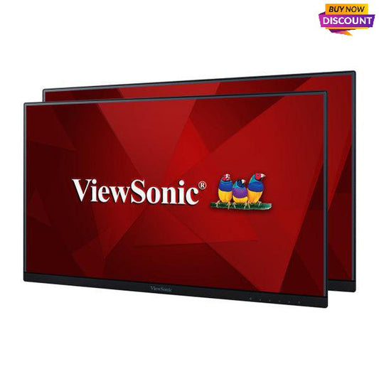 Viewsonic Va2456-Mhd_H2 Computer Monitor 60.5 Cm (23.8") 1920 X 1080 Pixels Full Hd Led Black