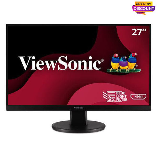 Viewsonic Va2747-Mh Computer Monitor 68.6 Cm (27") 1920 X 1080 Pixels Full Hd Led Black