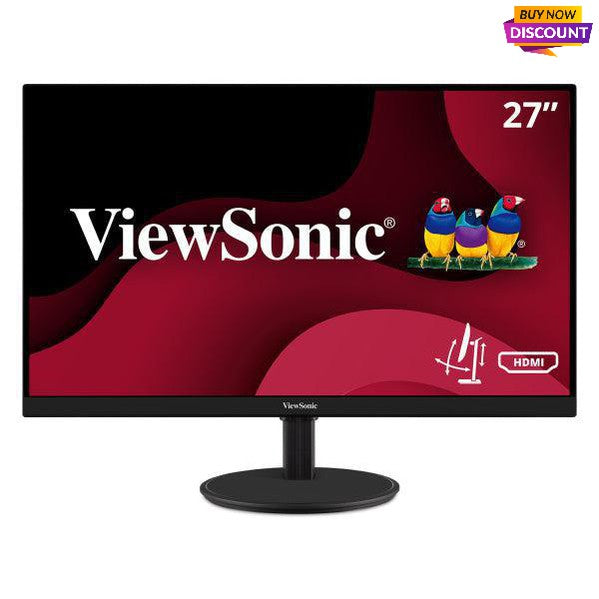 Viewsonic Va2747-Mhj Computer Monitor 68.6 Cm (27") 1920 X 1080 Pixels Full Hd Led Black