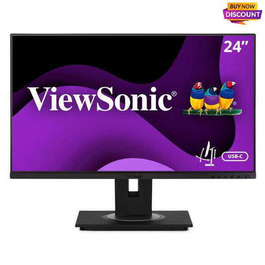 Viewsonic Vg Series Vg2456A Led Display 61 Cm (24") 1920 X 1080 Pixels Full Hd Black