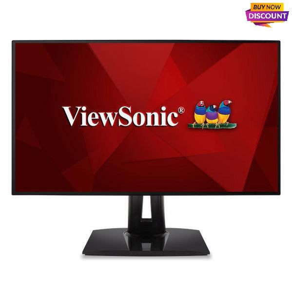 Viewsonic Vp2768A-4K Computer Monitor 68.6 Cm (27") 3840 X 2160 Pixels 4K Ultra Hd Led Black