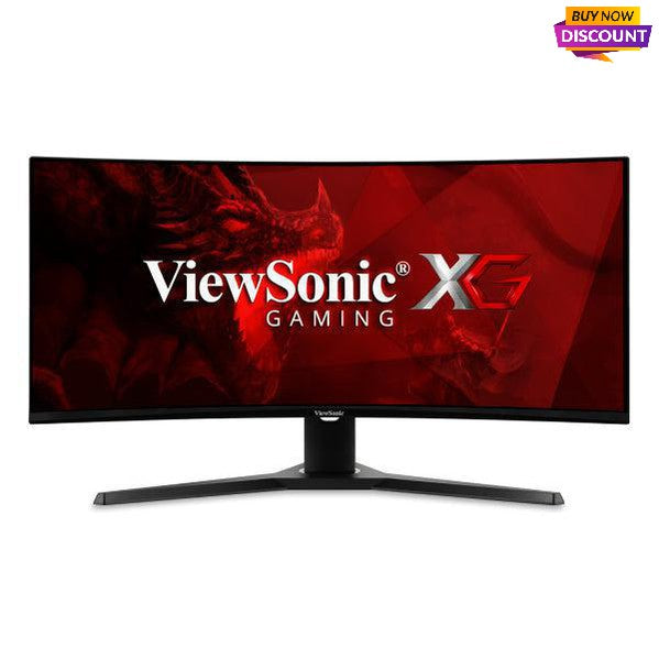 Viewsonic Vx Series Vx3418-2Kpc Led Display 86.4 Cm (34") 3440 X 1440 Pixels Wide Quad Hd Black