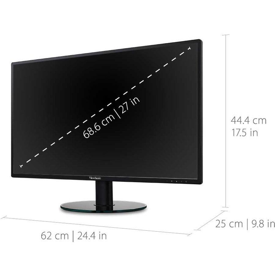 Viewsonic Value Series Va2719-Smh Computer Monitor 68.6 Cm (27") 1920 X 1080 Pixels Full Hd Led Black