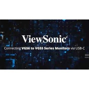 Viewsonic Vg Series Vg1655 Led Display 39.6 Cm (15.6") 1920 X 1080 Pixels Full Hd Silver