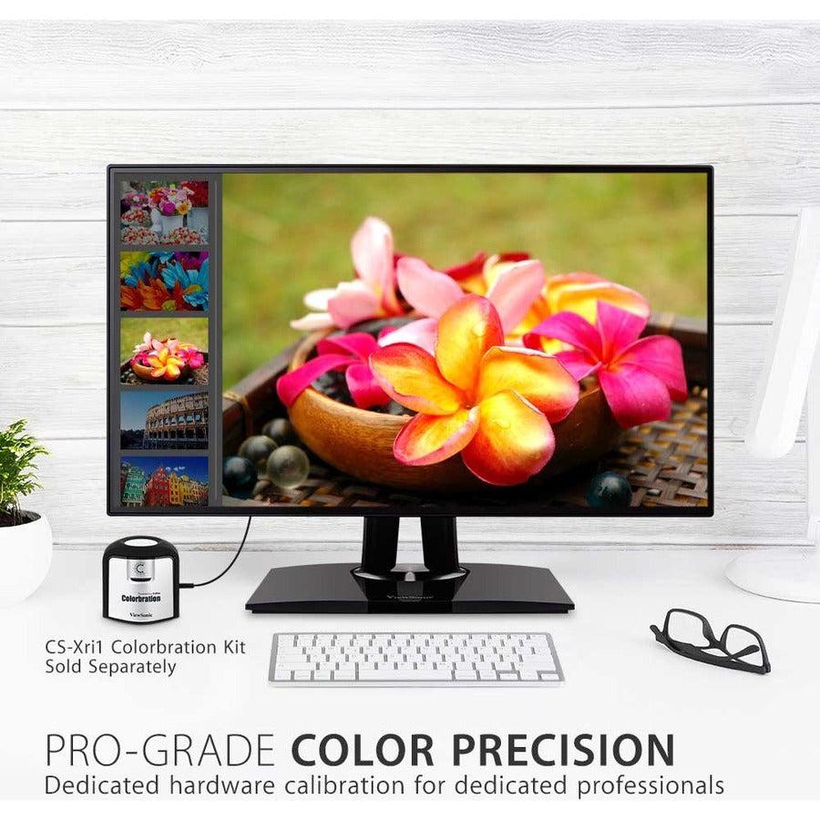 Viewsonic Vp Series Vp2468A Computer Monitor 61 Cm (24") 1920 X 1080 Pixels Full Hd Led Black