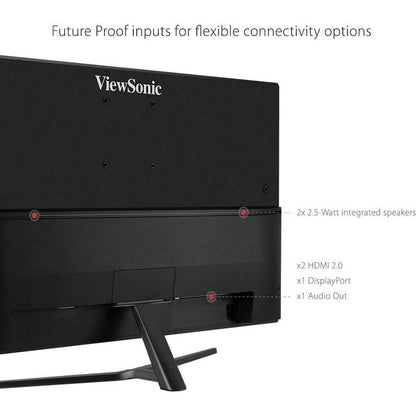 Viewsonic Vx Series Vx3211-4K-Mhd 81.3 Cm (32") 3840 X 2160 Pixels 4K Ultra Hd Led Black