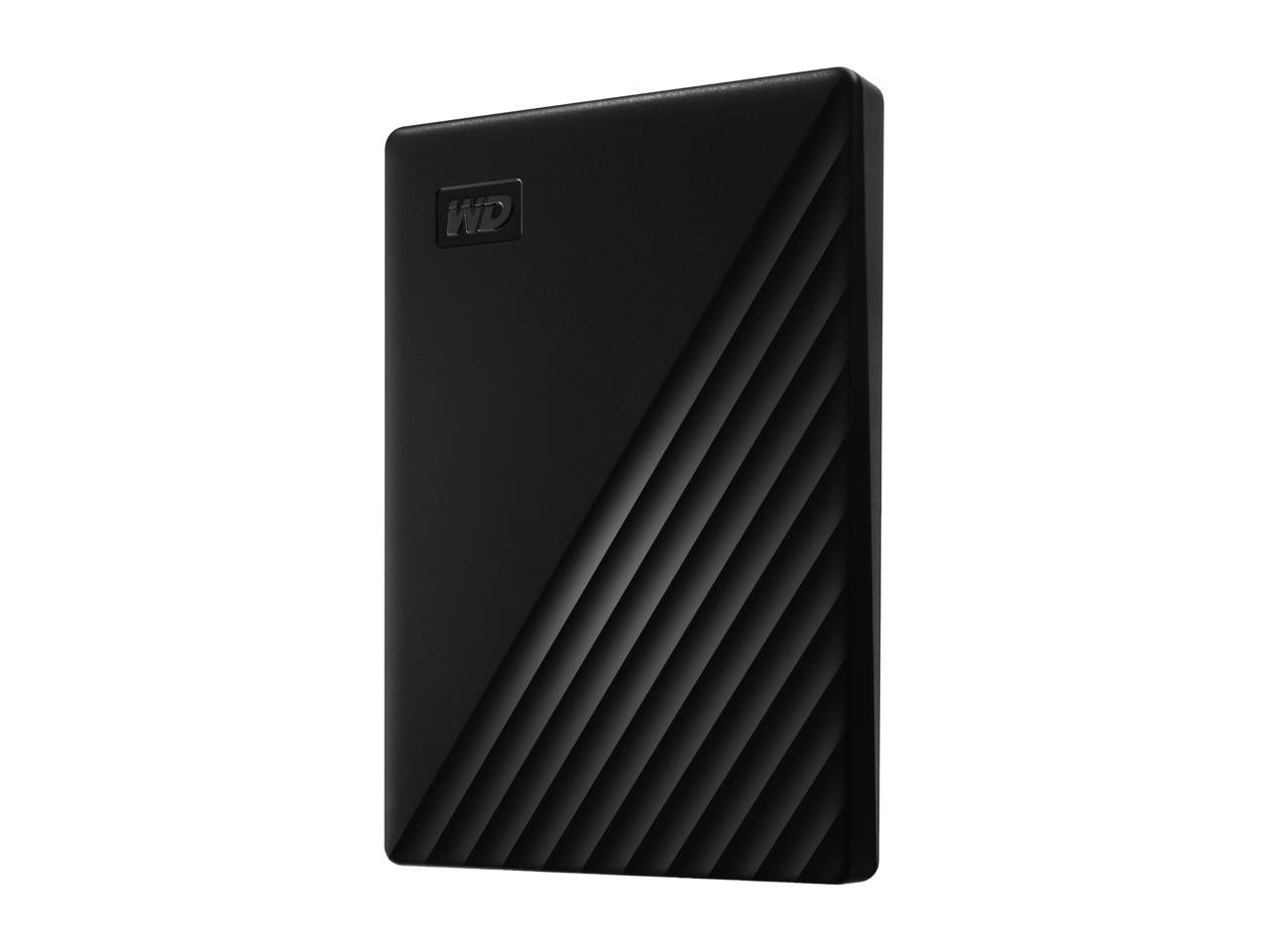 Wd 2Tb My Passport Portable Storage External Hard Drive Usb 3.2 For Pc/Mac Black (Wdbyvg0020Bbk-Wesn)